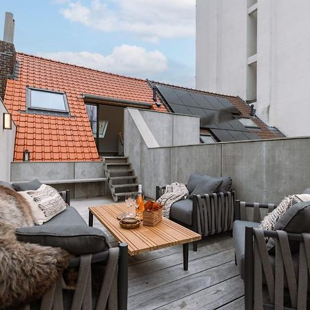 Beautiful Luxurious Mansion With Several Terraces Kortrijk Exterior foto